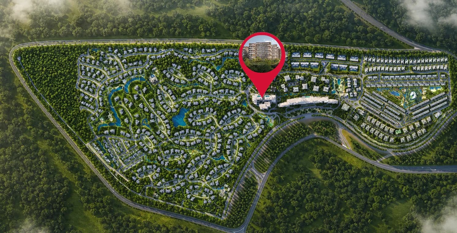 The Cape masterplan, Al Barari, Dubai