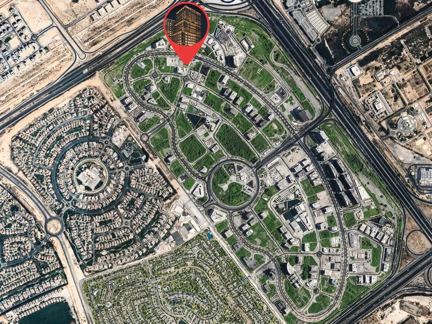 The Archive masterplan, Dubai Land Residence Complex, Dubai