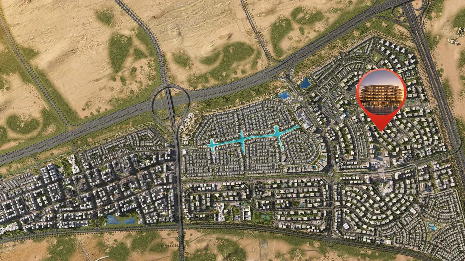 Lincoln Star Residence 4 masterplan, Dubai South, Dubai