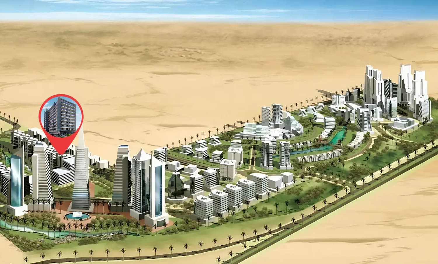 AYAT Parkview masterplan, Wadi Al Safa 2, Dubai