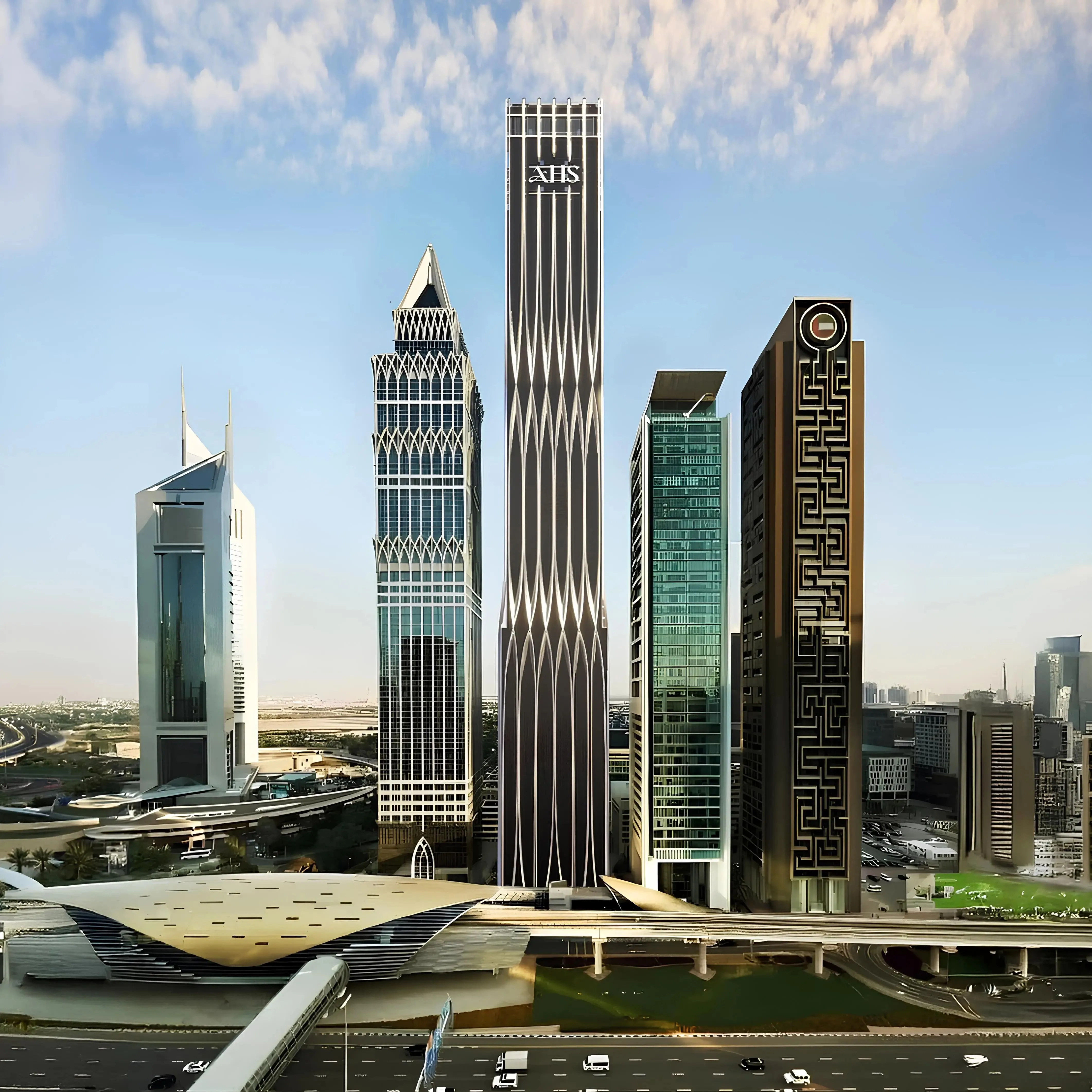 AHS Tower, DIFC (Dubai International Financial Center), Dubai, photo 1