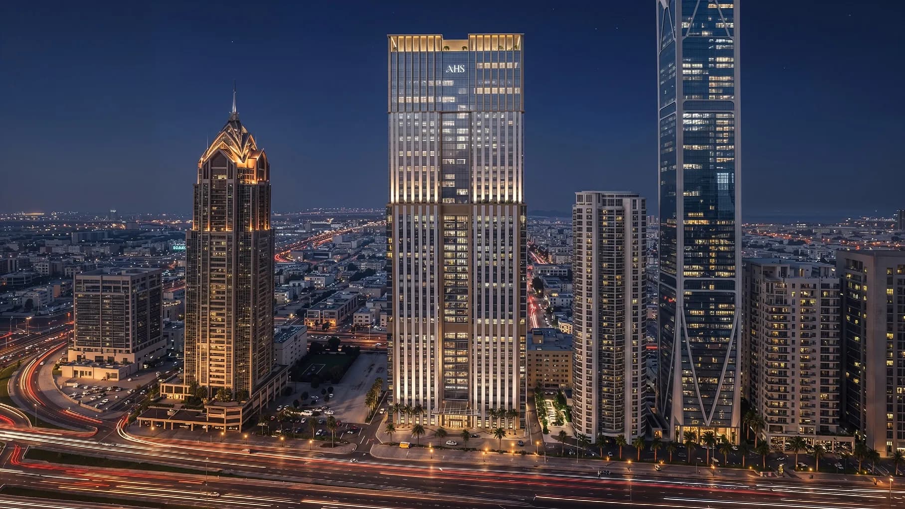 AHS Twin Towers, City Walk, Dubai