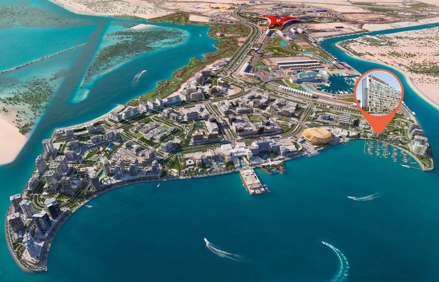 Perla 2 masterplan, Abu Dhabi, Abu Dhabi