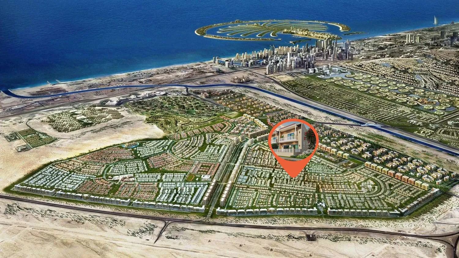 Purvanchal Townhouses masterplan, Al Furjan, Dubai