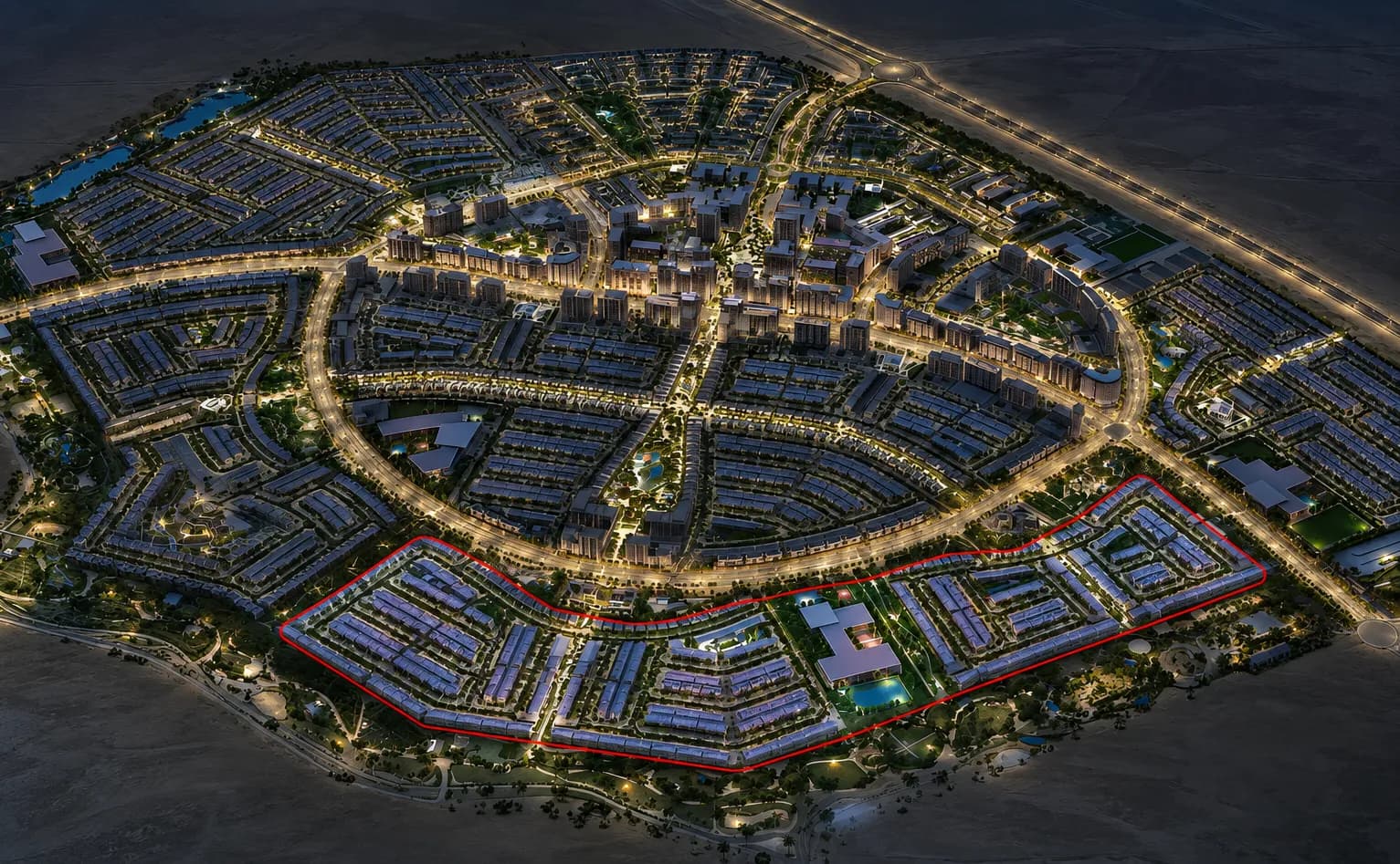 Al Ghadeer Parks masterplan, Abu Dhabi, Abu Dhabi