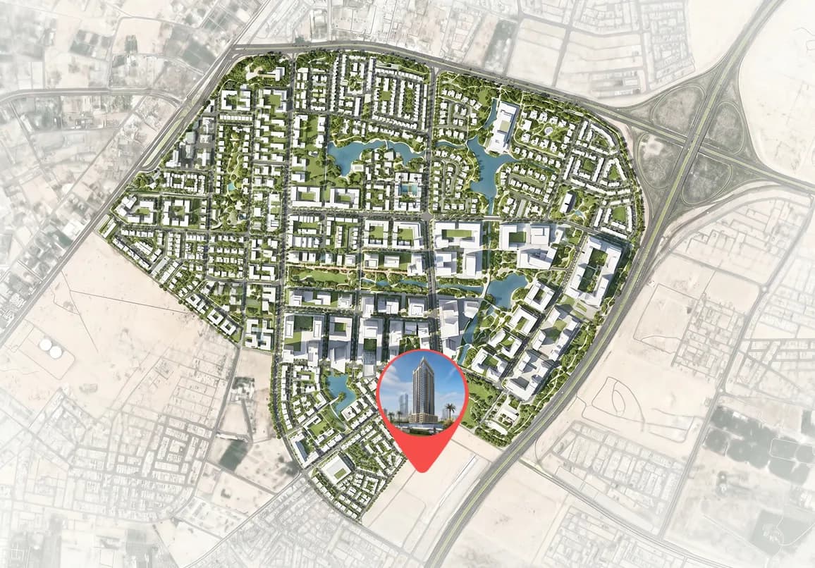 Al Aamra 3 Tower masterplan, Al Amerah, Ajman
