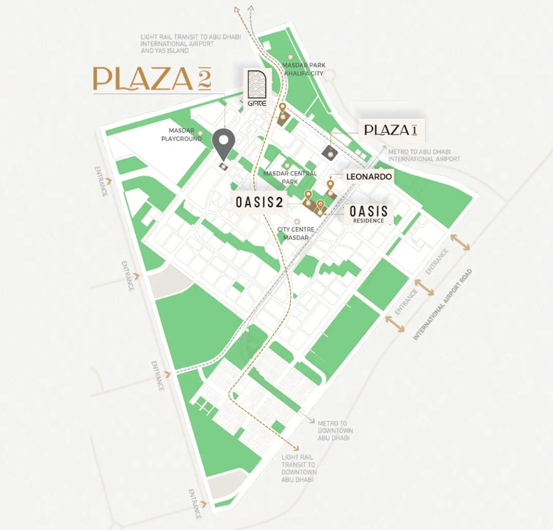 Plaza 2 masterplan, Abu Dhabi, Abu Dhabi