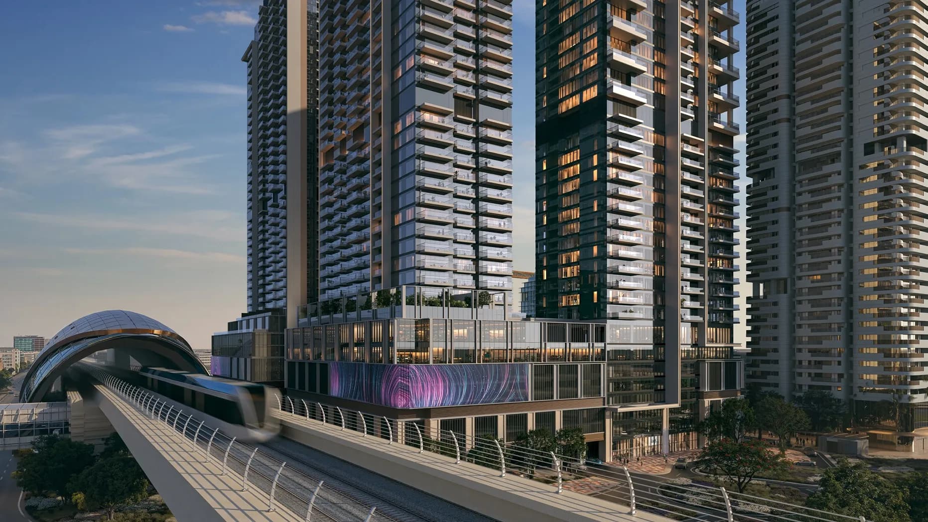 Avenue Park Towers 2 at Wasl 1, Al Kifaf, Dubai, photo 3