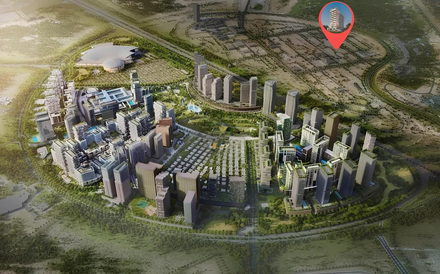 Etérea by Zoya masterplan, Majan, Dubai