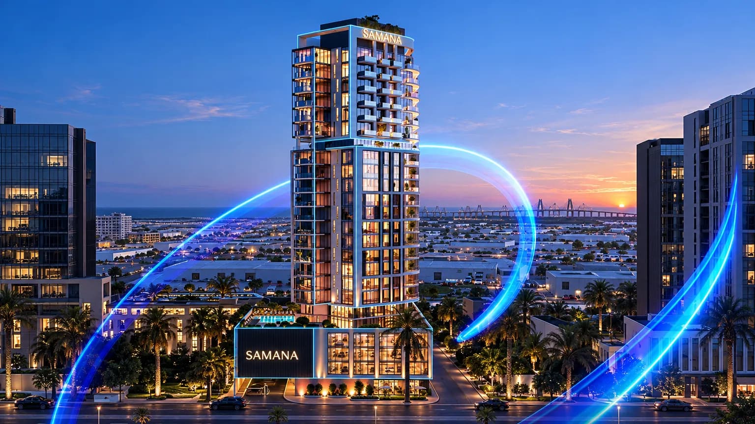 Samana Downtown One, Jebel Ali Freezone Extension, Dubai, photo 1
