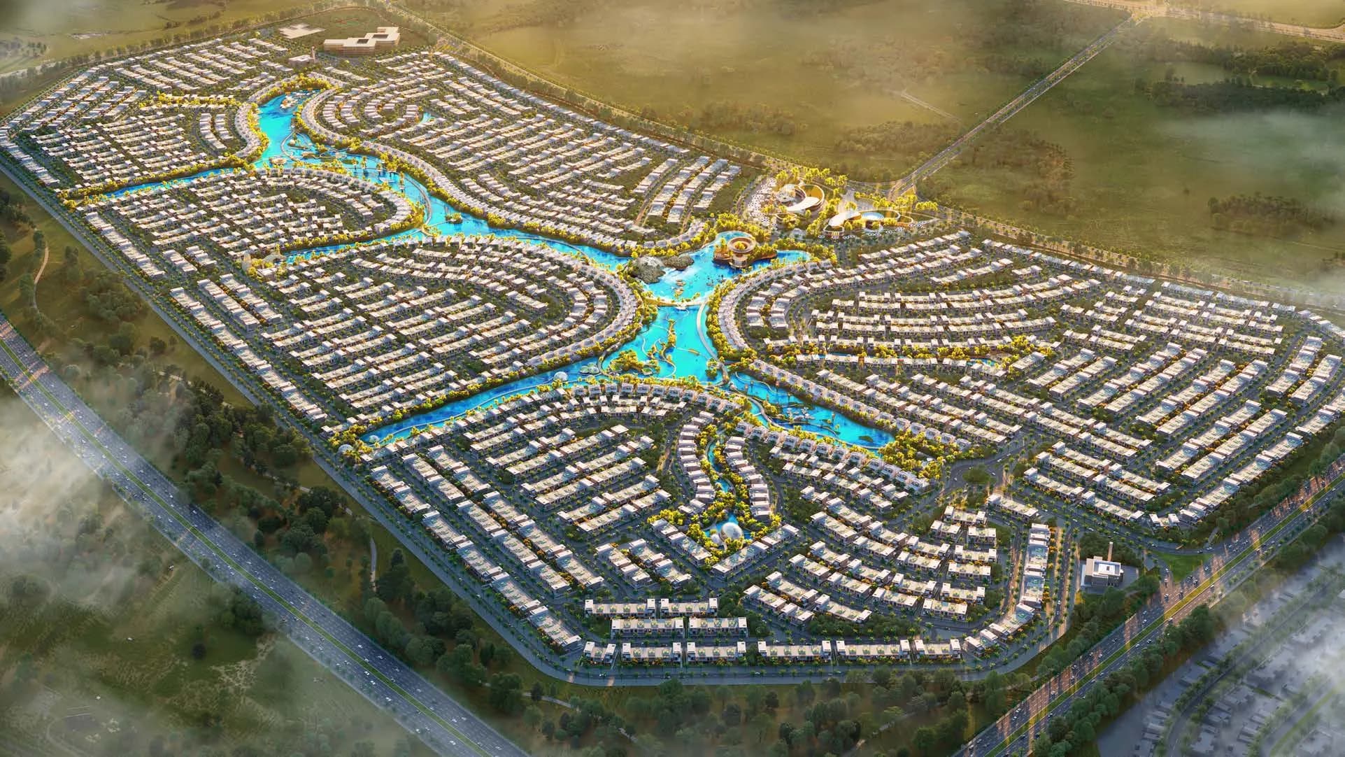 Damac Islands Phase 2 masterplan, Damac Suncity, Dubai