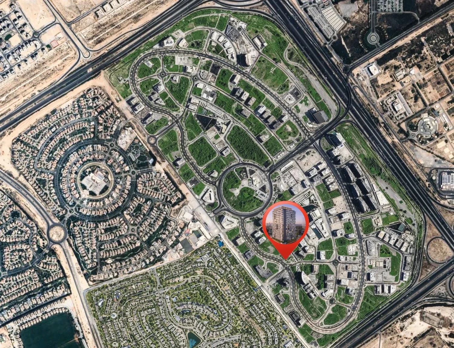 1CTRL masterplan, Dubai Land Residence Complex, Dubai