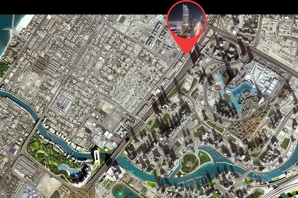 Mr. C Residences Downtown masterplan, City Walk, Dubai