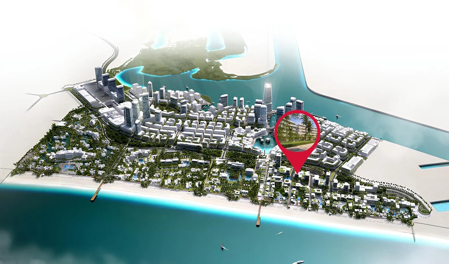 Al Zorah Seaside Hills masterplan, Al Zorah City, Ajman