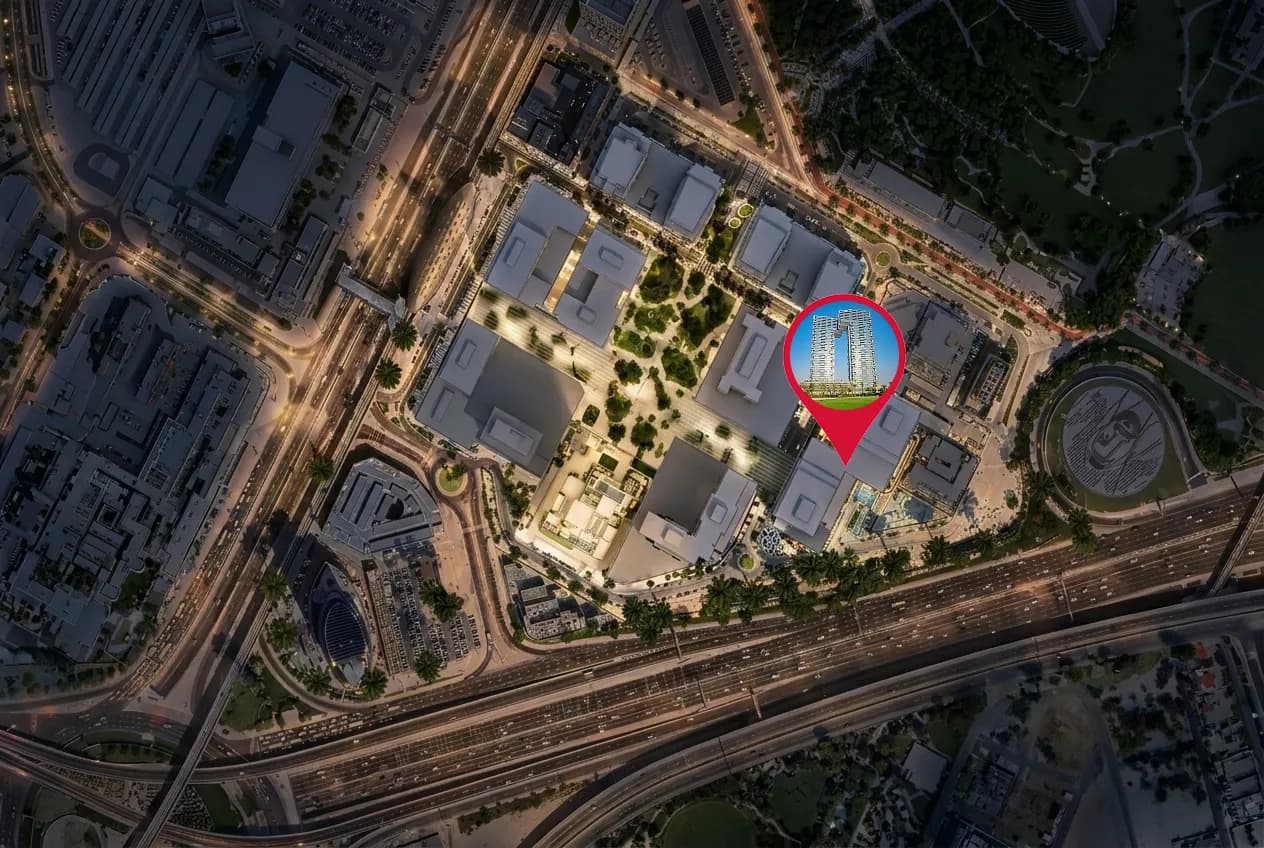 Wasl1 1 Residences masterplan, Al Kifaf, Dubai